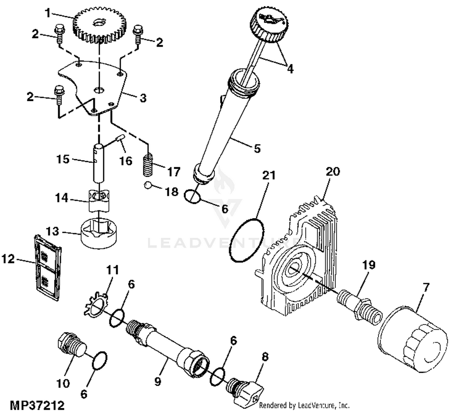 John deere z445 online replacement engine