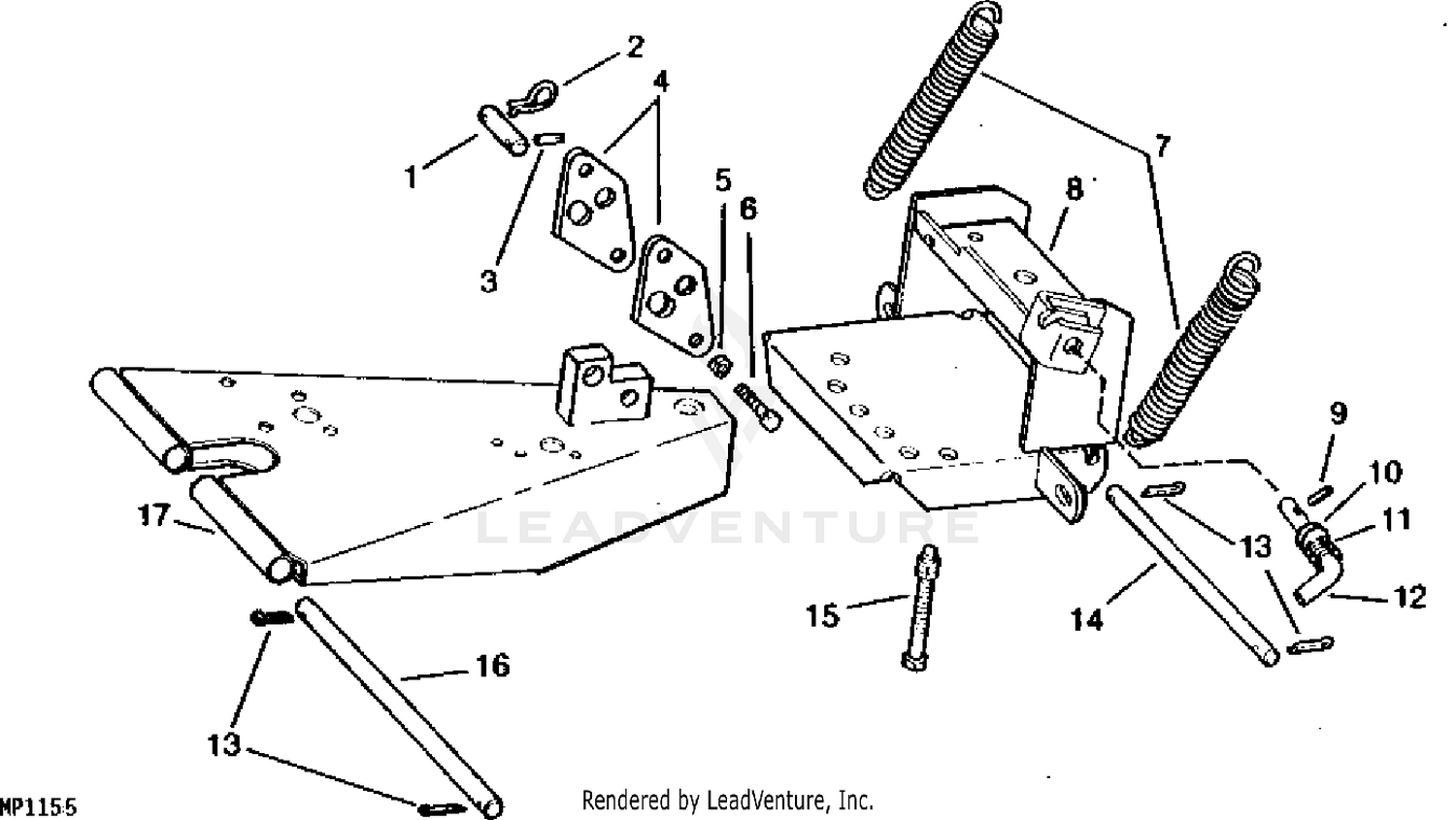 John deere discount 54 inch blade