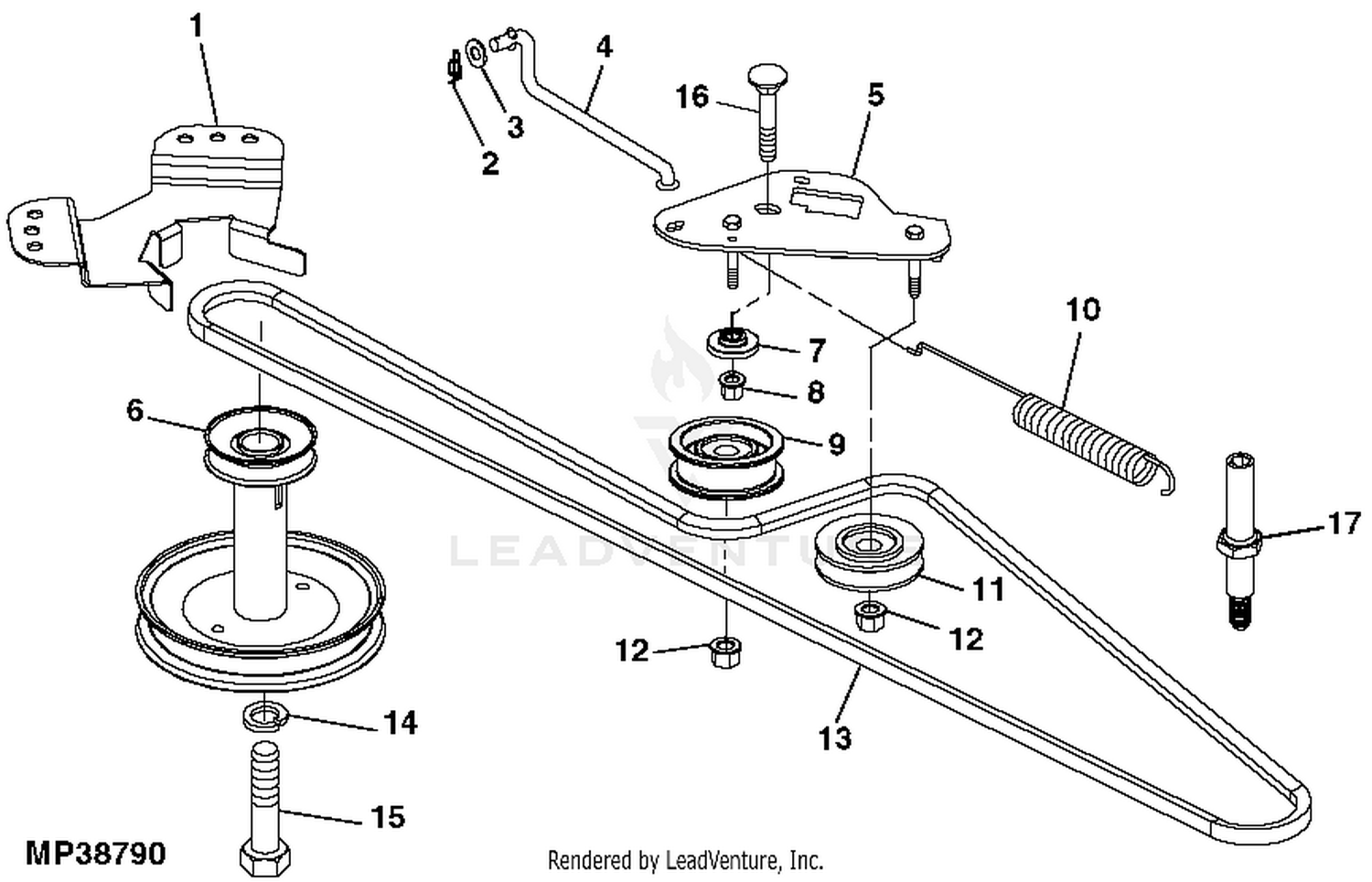 john deere 135 automatic drive belt replacement