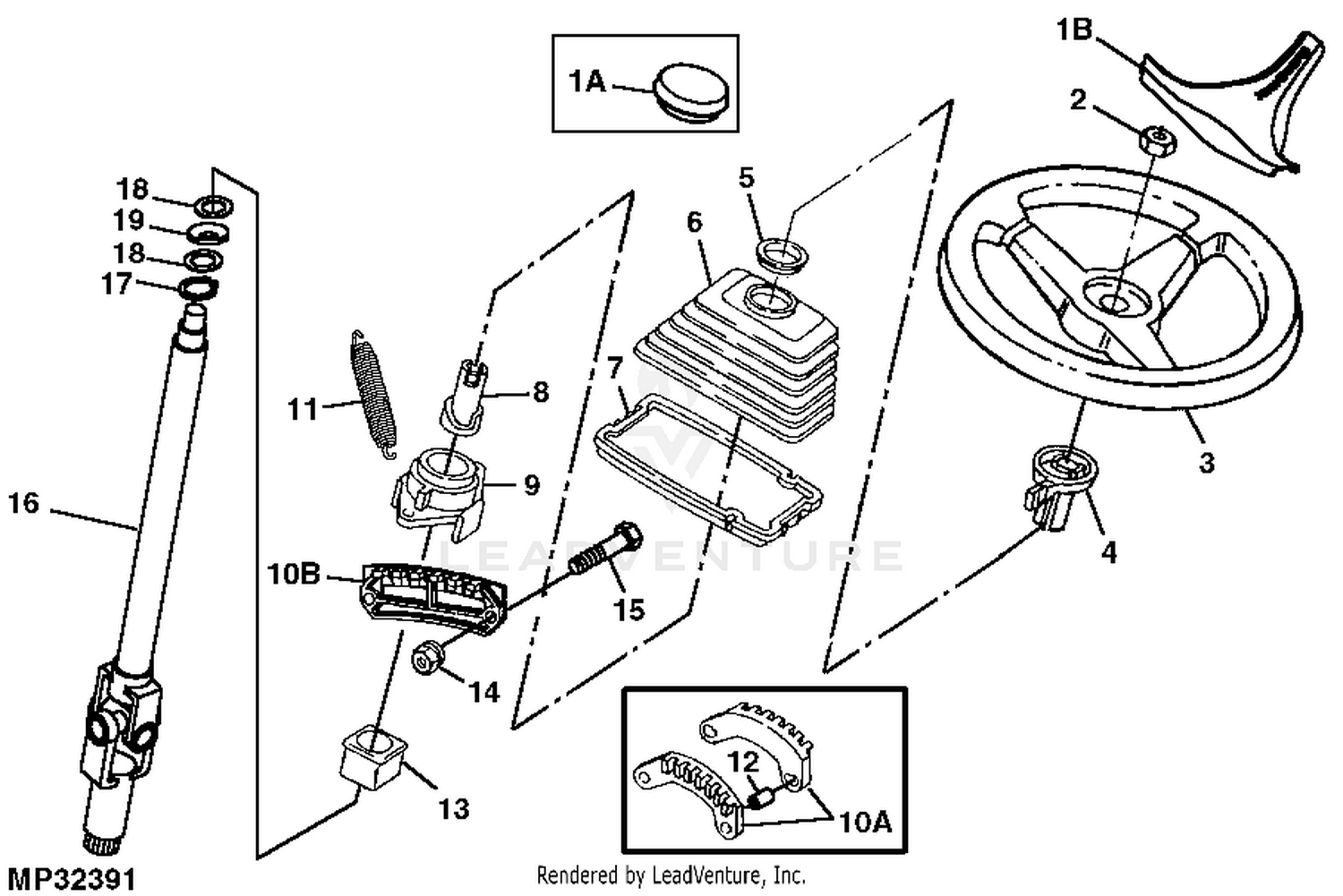 John Deere GX345 Lawn & Garden Tractor Power Flow Blower Assembly (48C  Mower) (W/Quick-Tatch) -PC9078 Jacksheave & Belt 48C High-Performance Power  Flow: MATERIAL COLLECTION SYSTEM