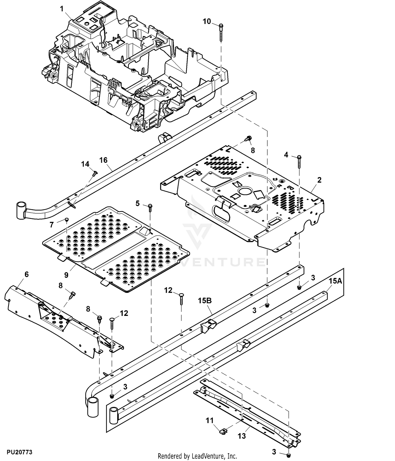 neeekページ John Deere Z355E ZTrak Mower Z355E ZTrak Mower Deck (W/ 48