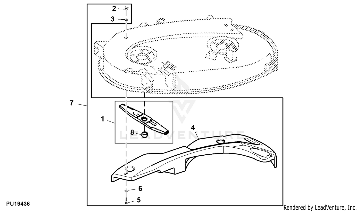 John deere cheap d105 mulching blades