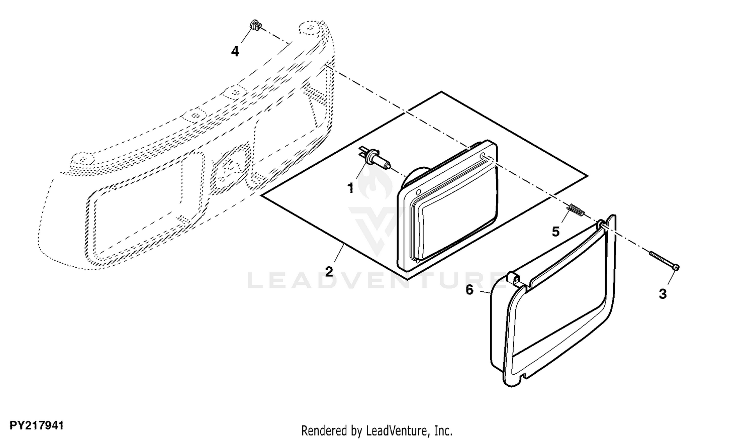 John Deere ELECTRICAL SYSTEM Fuse Box Cover (5045E,5055E,5065E)