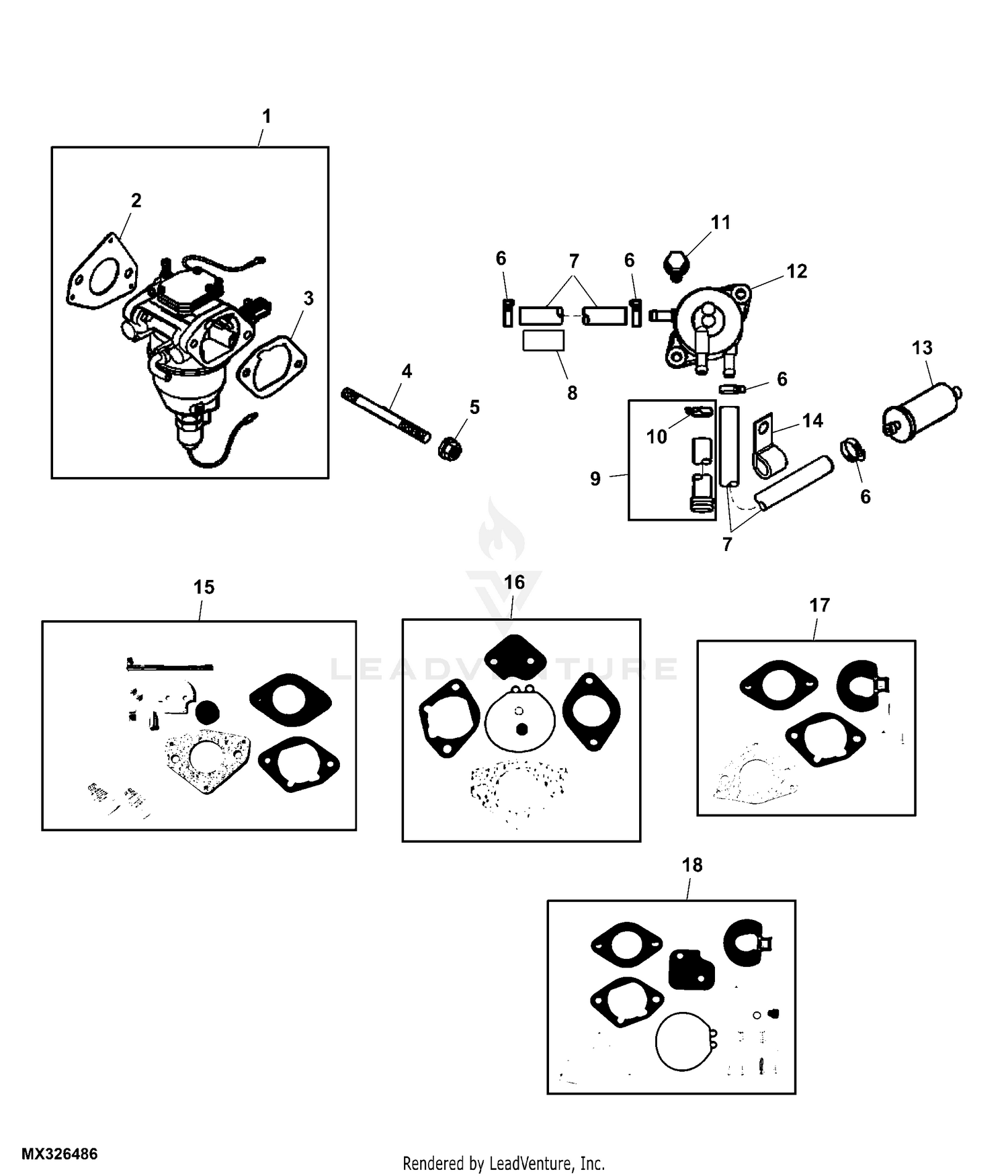 John deere z520a online engine