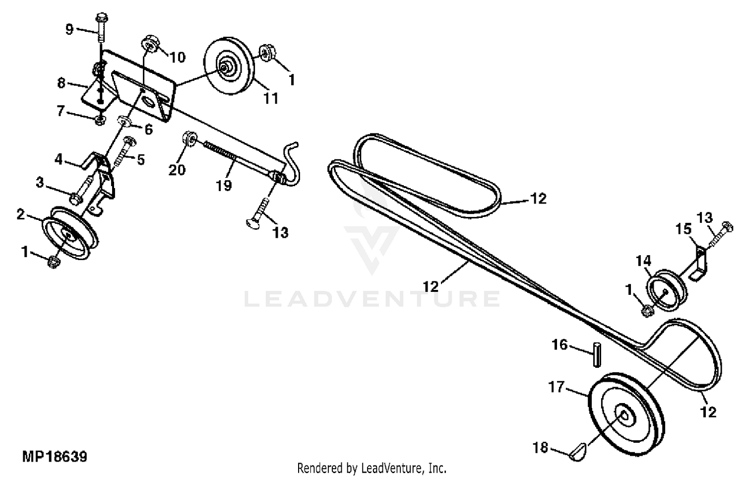 Scotts riding mower online belt diagram 42 inch