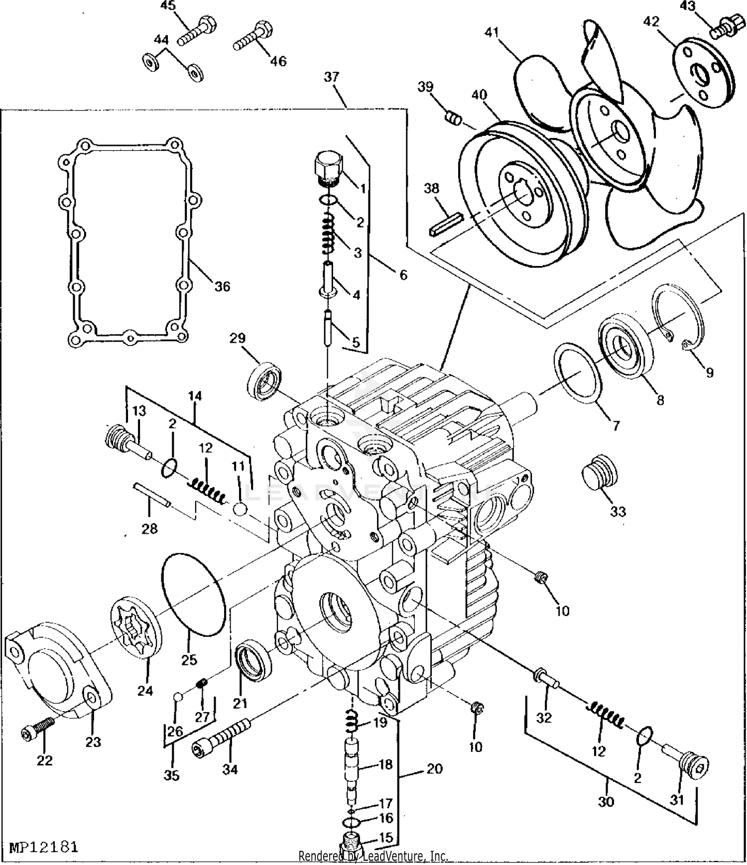 John Deere 240, 245, 260, 265, 285, and 320 Lawn and Garden Tractor - Parts  Catalog