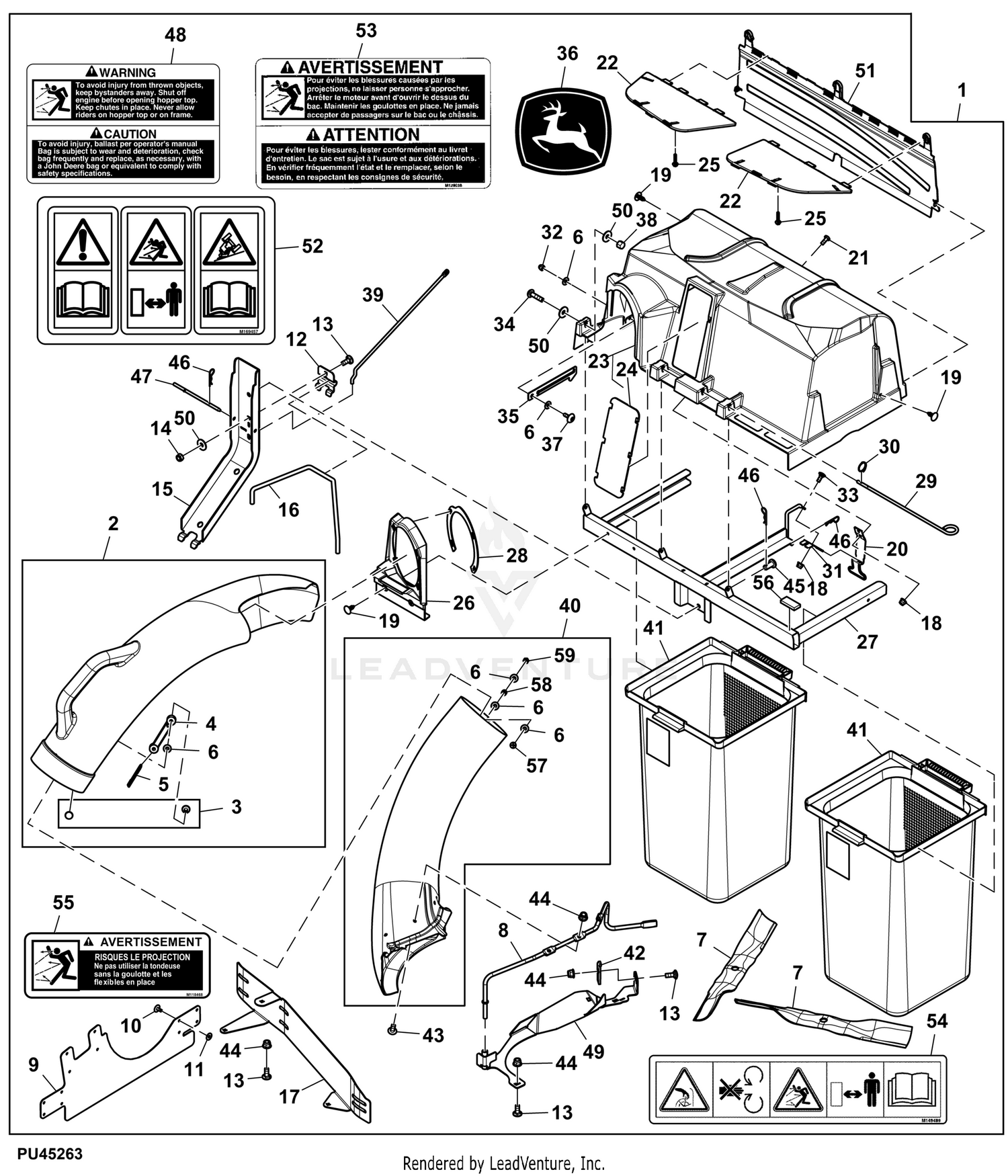 John Deere Material Collection System Material Collection System