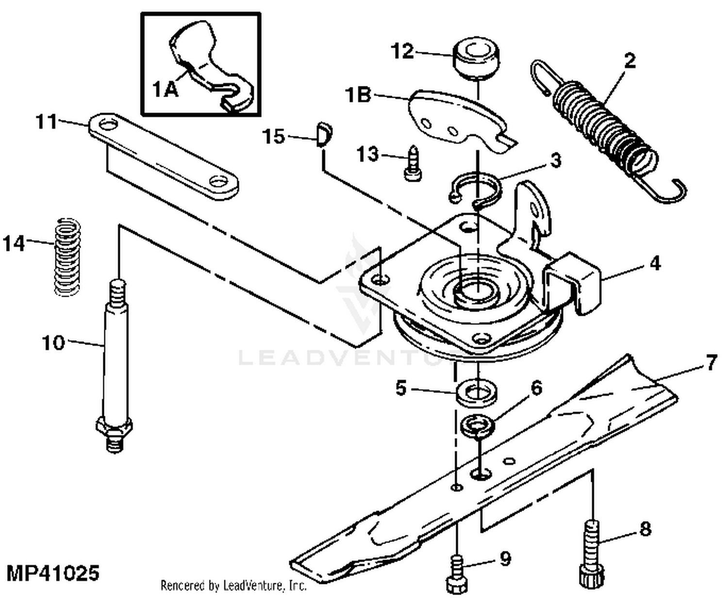 John deere 14sb belt replacement sale