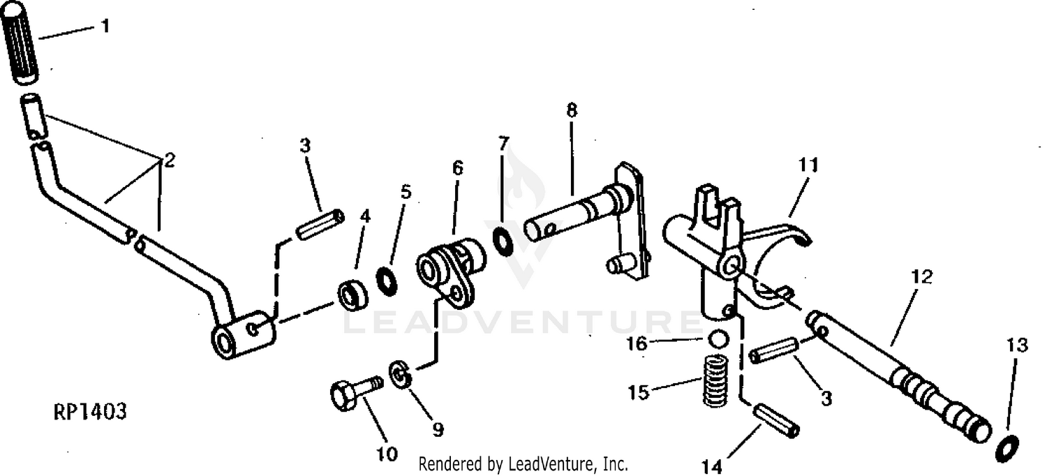 John Deere 950 Tractor Clutch Transmission & PTO