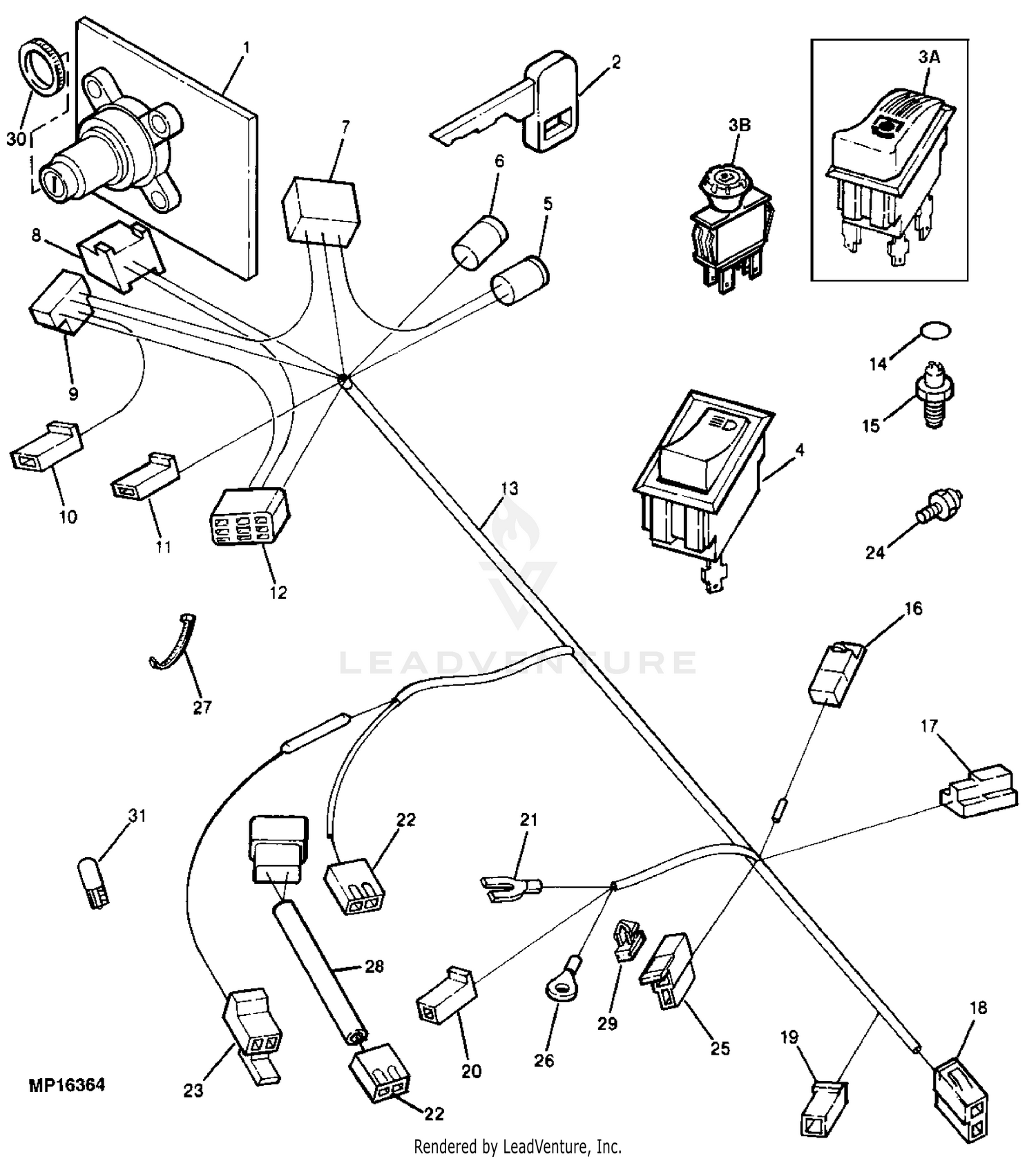 John Deere 14hp Wiring Diagram