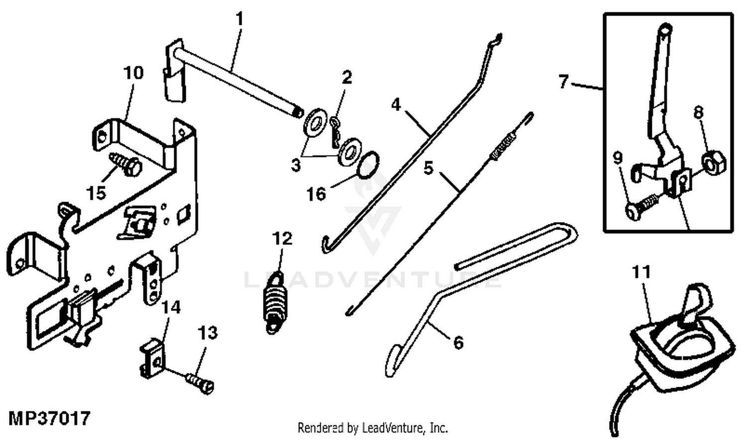 John deere la115 online parts lookup