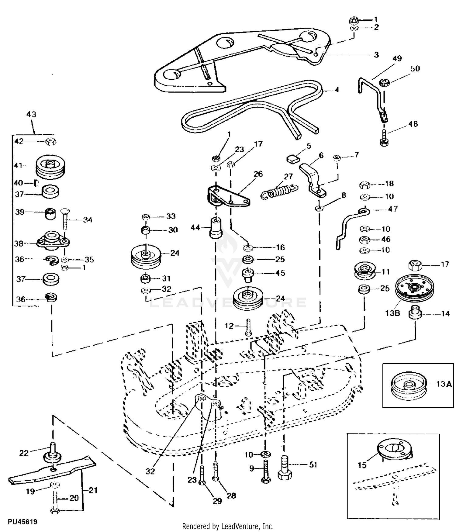 Craftsman gt6000 deck discount belt