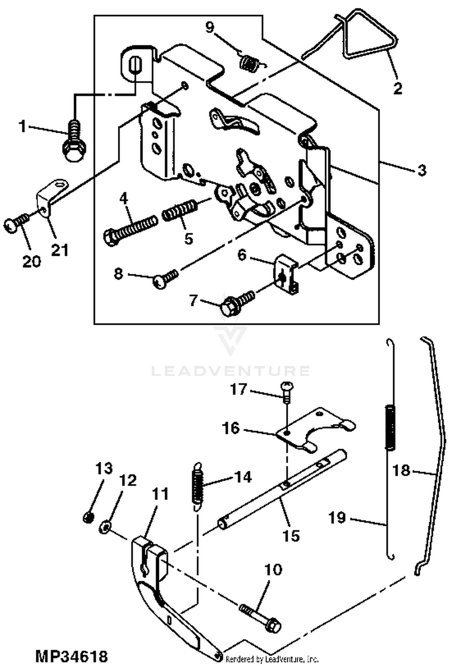 John deere la115 discount fuel pump diagram