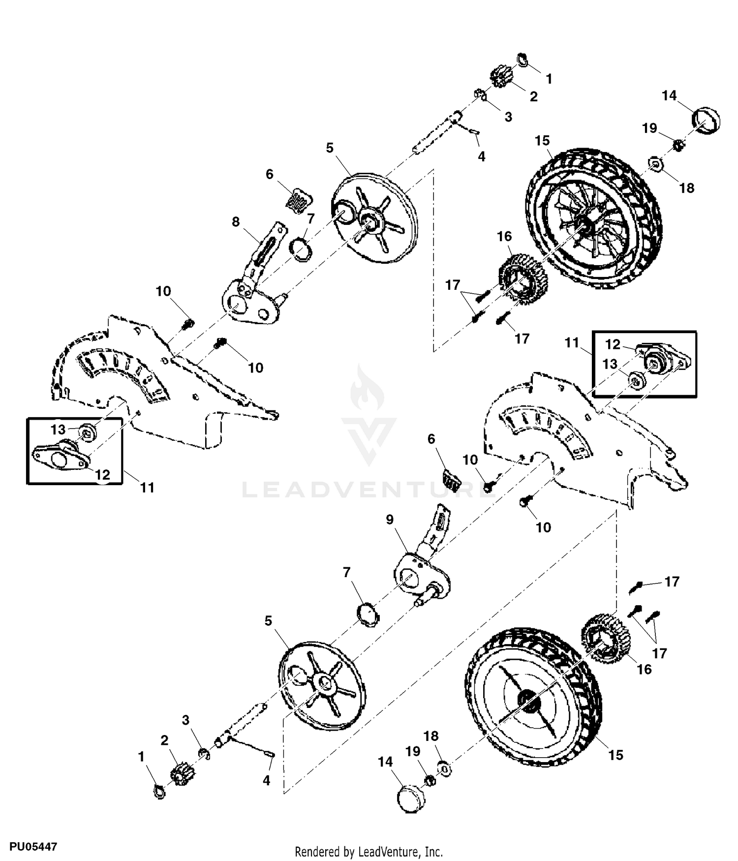 John deere best sale js45 parts