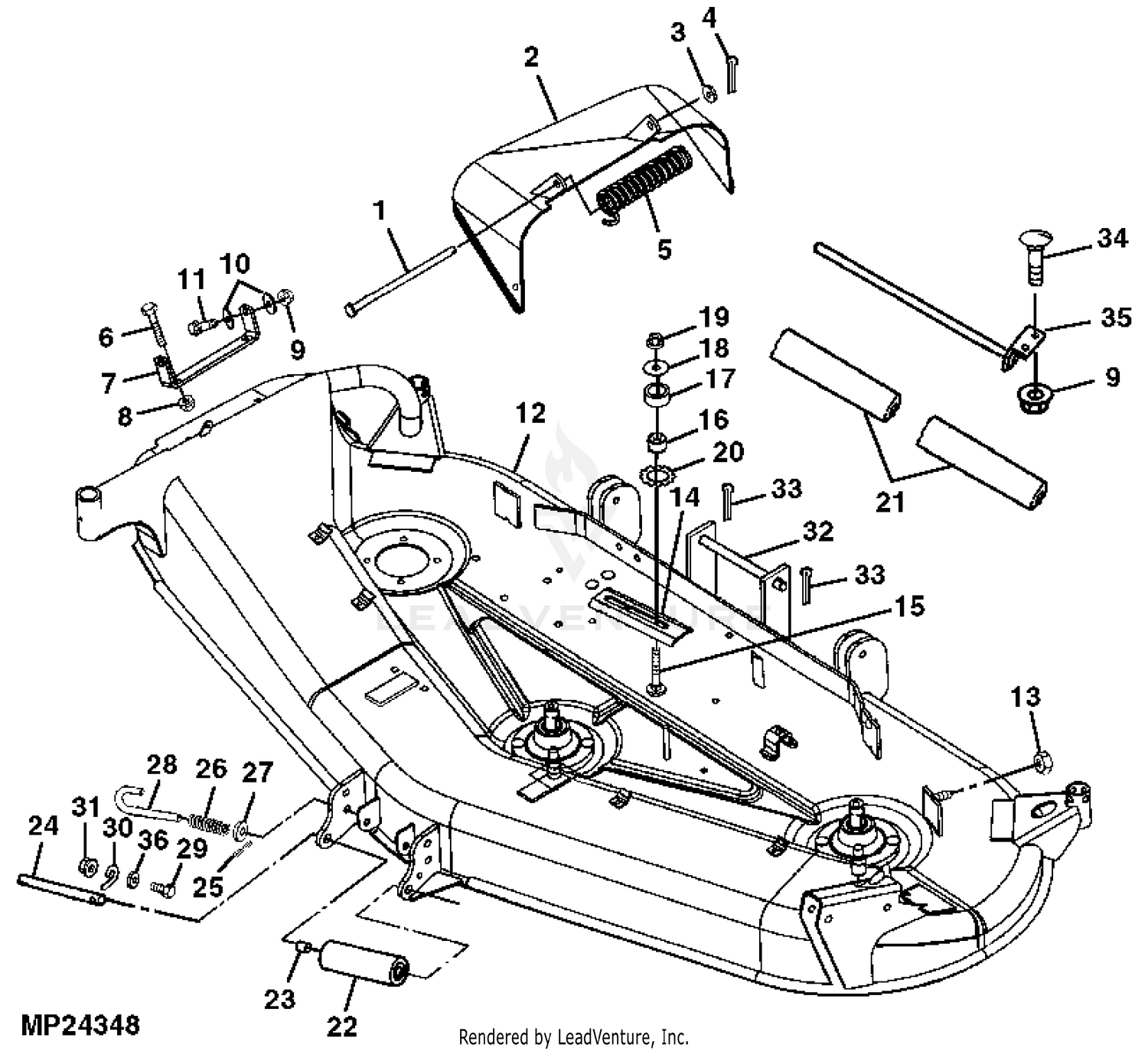 John deere 60 inch mower deck belt diagram best sale