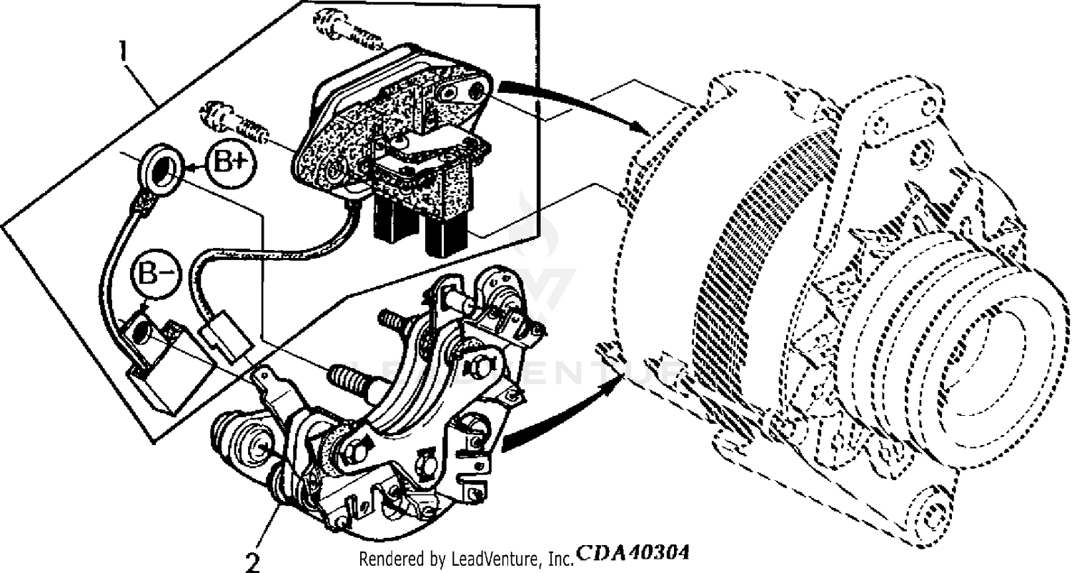 john deere 240 skid steer alternator wiring diagram - YounoussArla