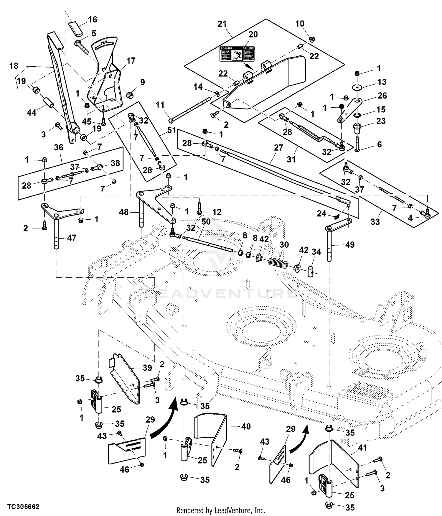 John Deere Z960R ZTrak R Series Mower Z960R ZTrak R Series