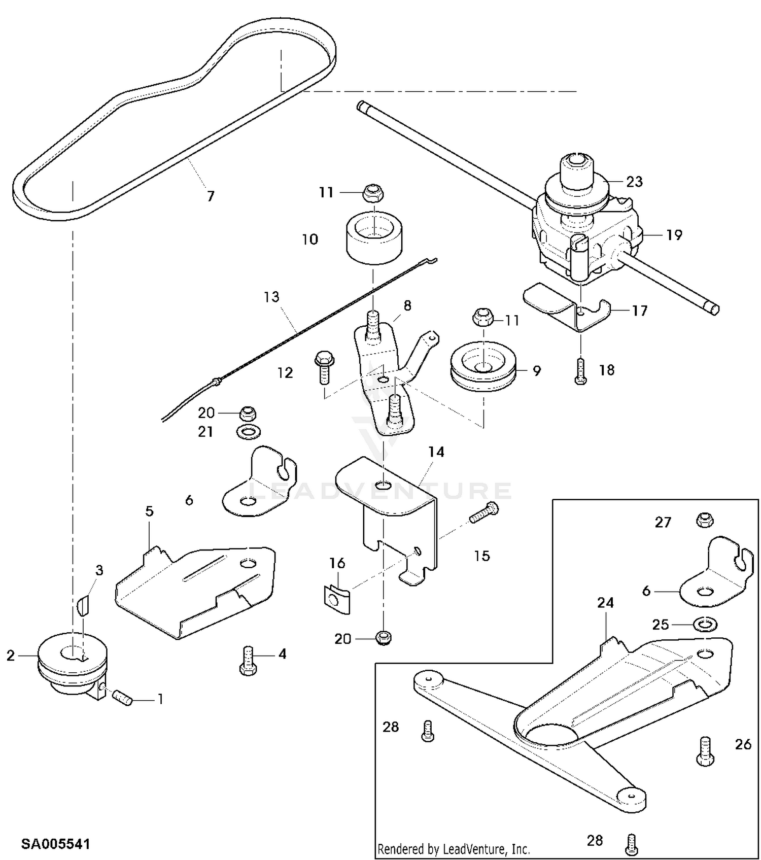 John Deere 21-IN Walk-Behind Mowers 4-Cycle Engine, SA811, SA812 