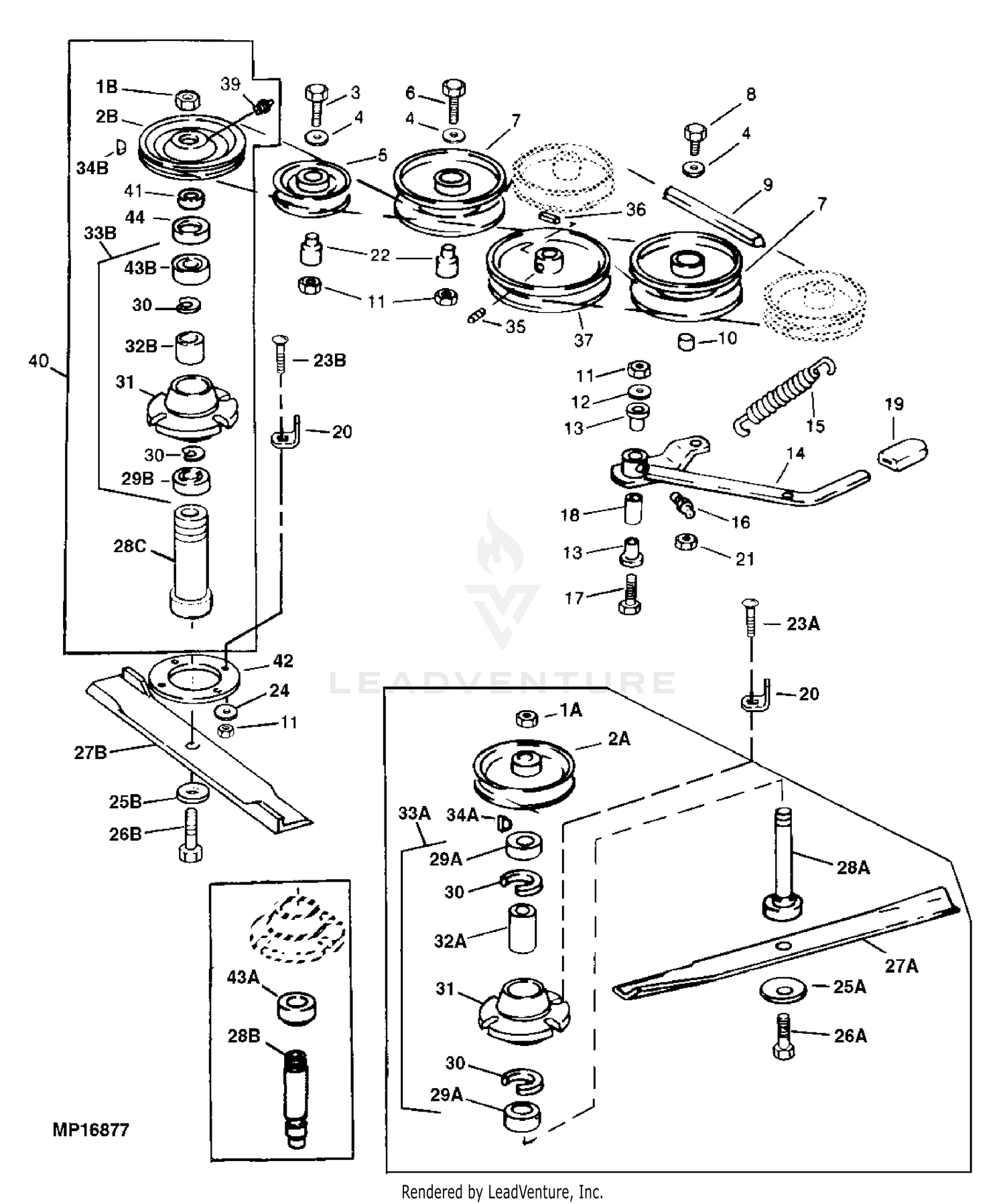 John deere 260 2024 lawn tractor parts