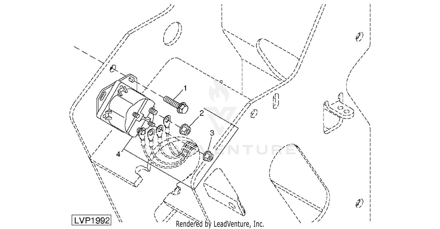 John Deere ELECTRICAL BRACKET, FUSE BOX (5303)