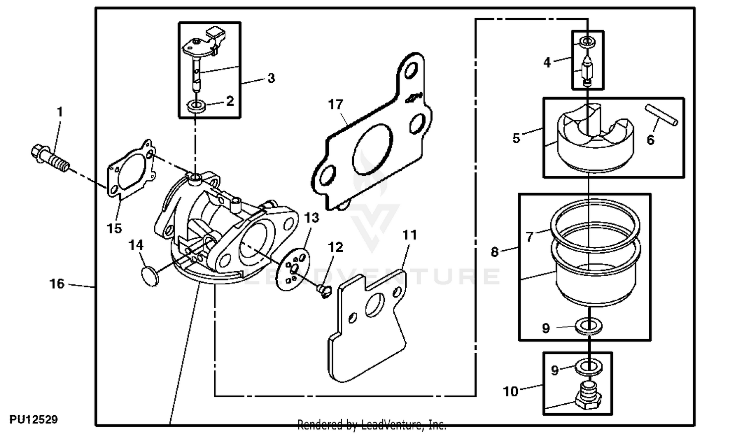 John deere best sale js63c carburetor