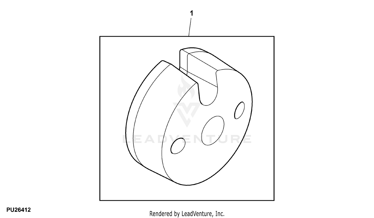 John Deere Attachments Attachment, Power Flow, 60HC inch ( - 070000)