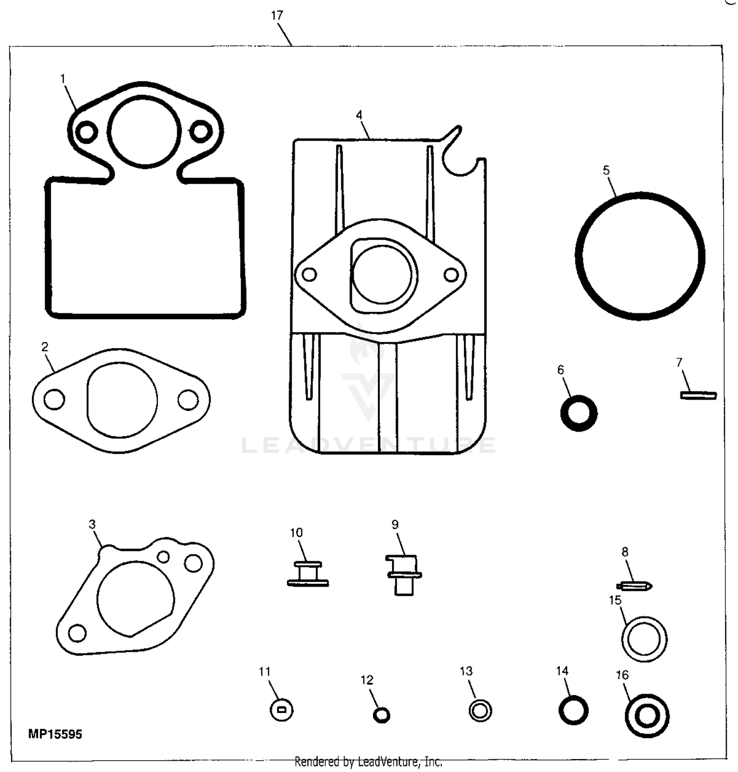 Lawn mower carburetor online gasket kit