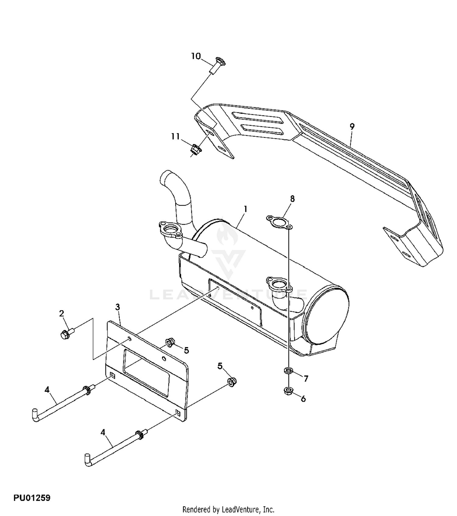John Deere Z830A Professional Z-Trak Kawasaki Gas Engine W/60