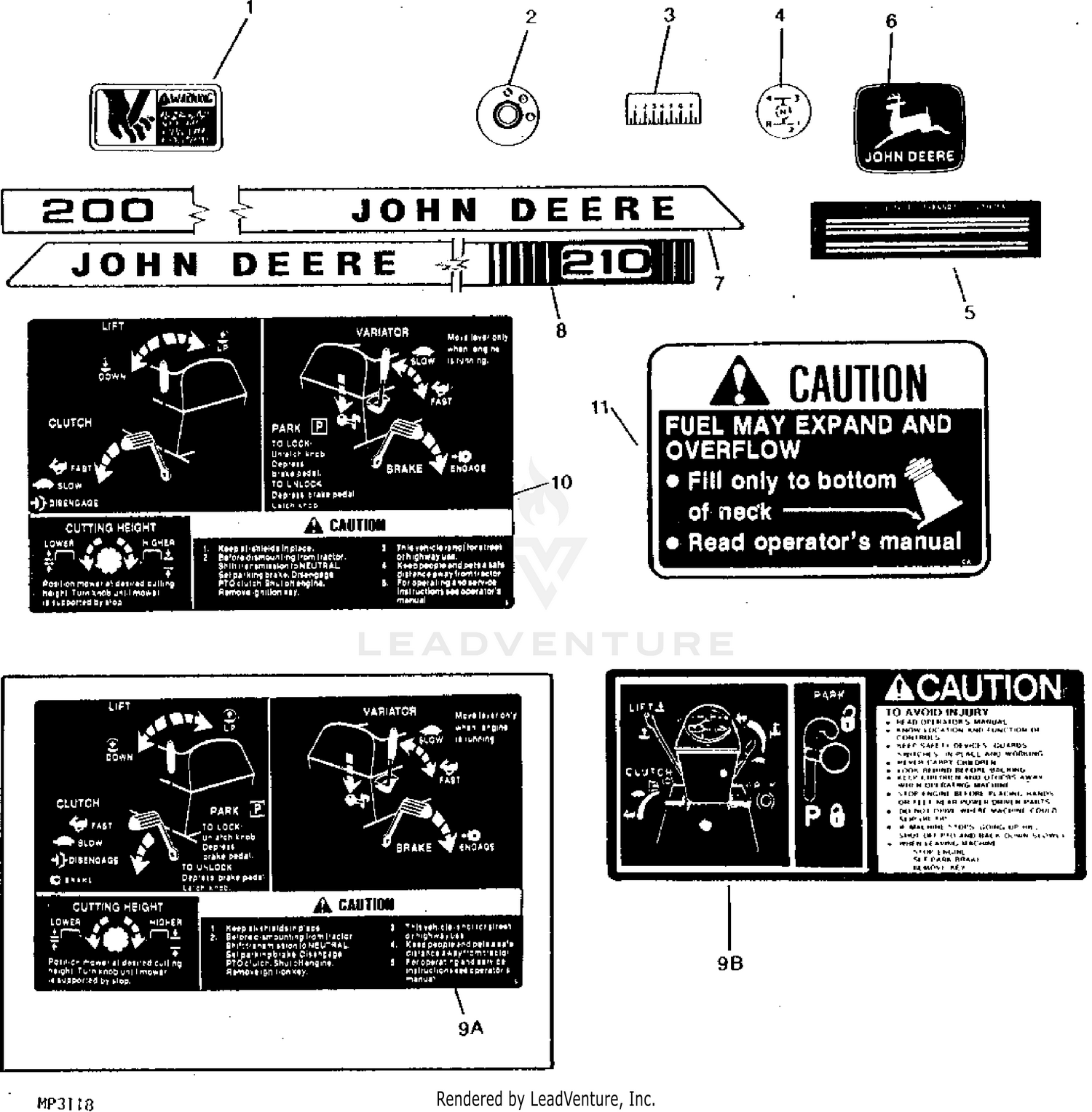 22+ John Deere 212 Parts Diagram