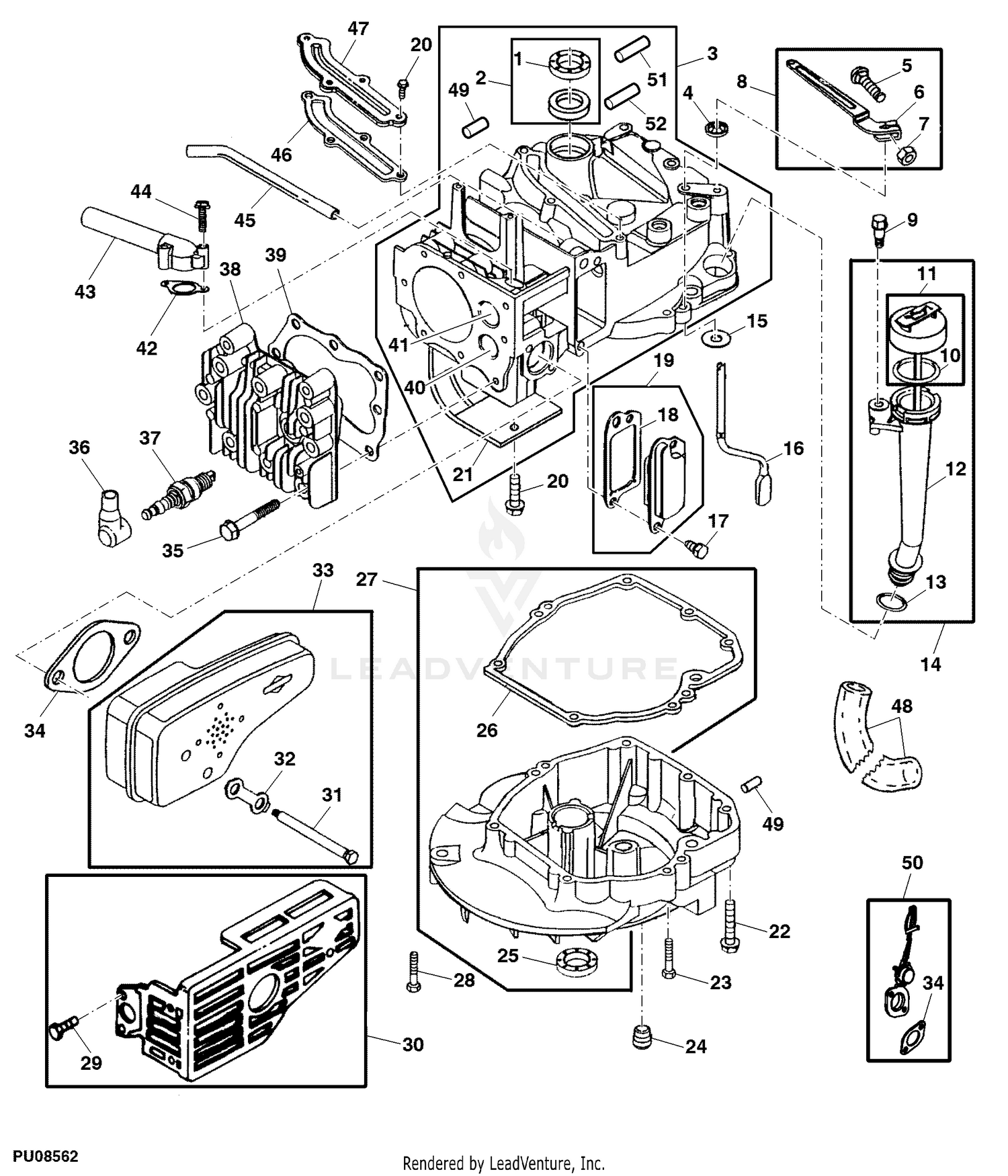 John deere js63 online engine