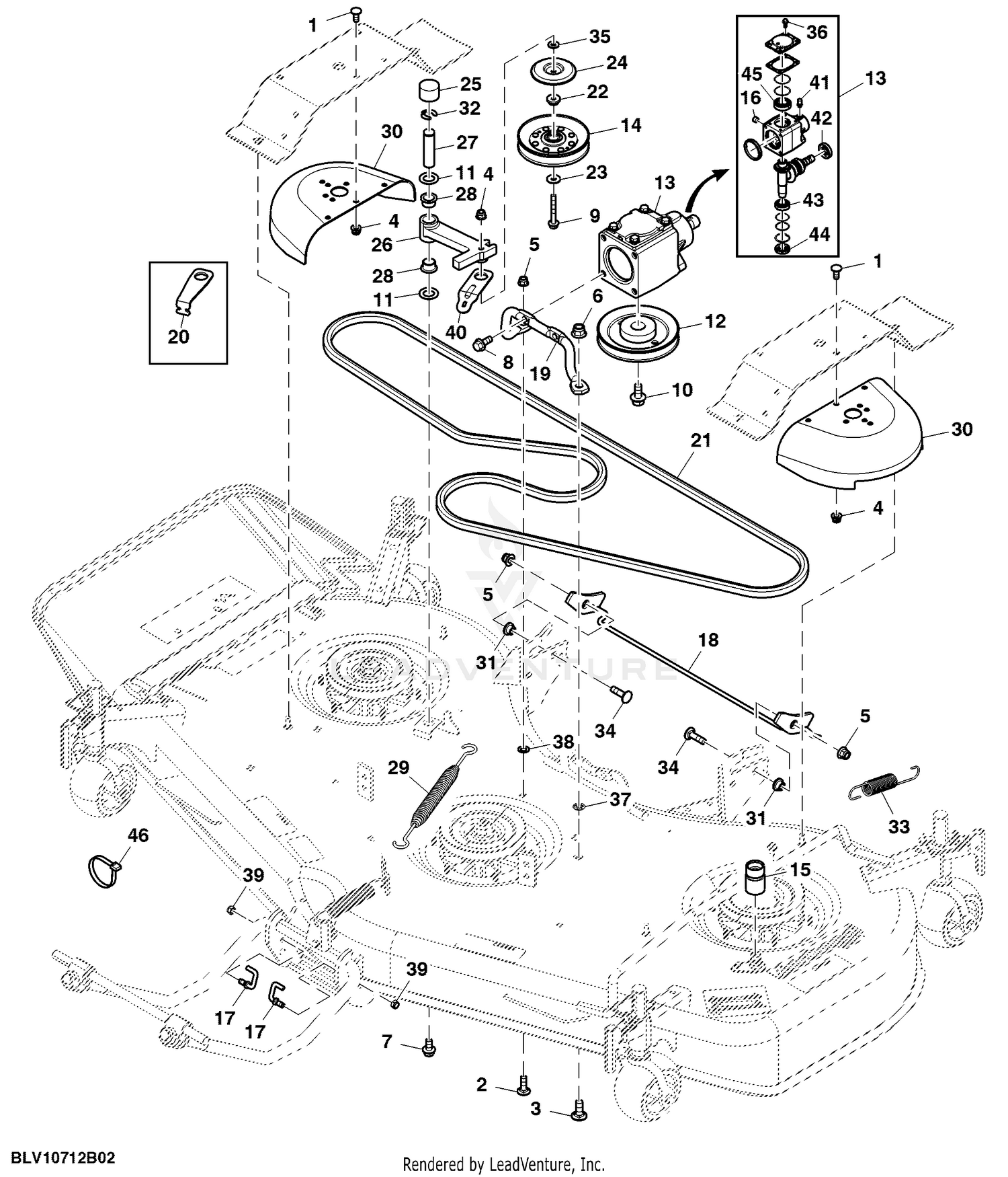 1025r Parts Diagram Illustration Graziano