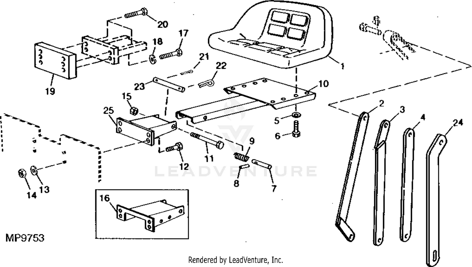 John Deere 7, 8, 8A, 8B, 10 and 10A Backhoes Parts Catalog (PC1969)