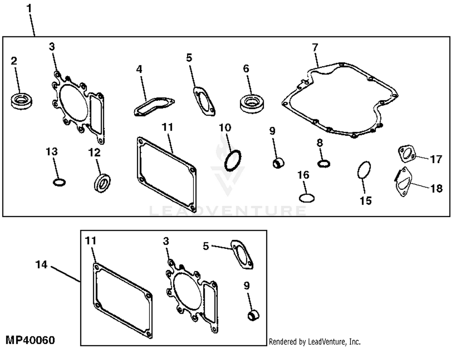 John deere la115 head gasket new arrivals