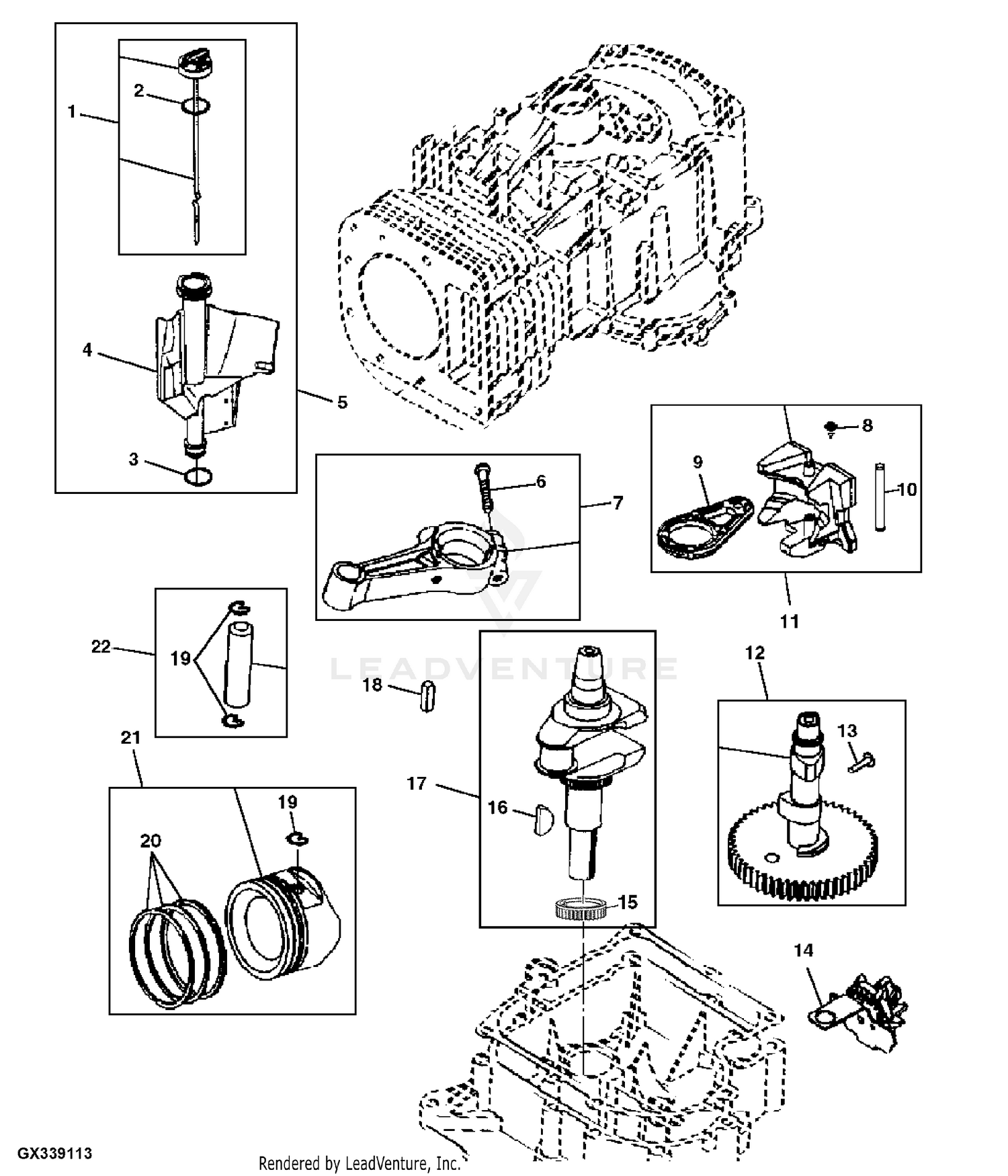 ayc10078 - REEL SPIDER fits John Deere