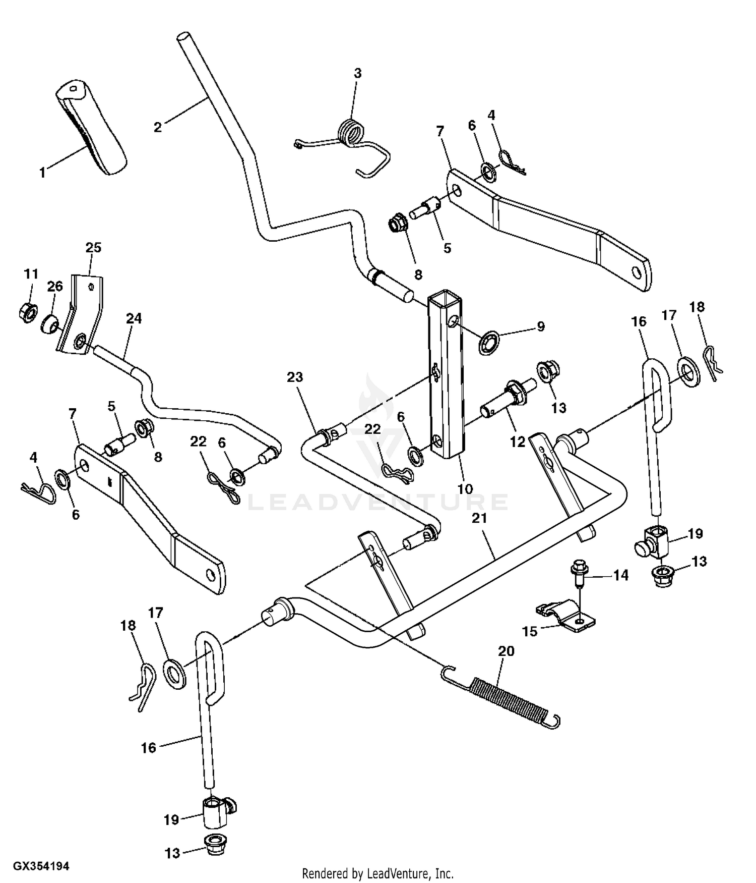 John deere 2024 115 deck