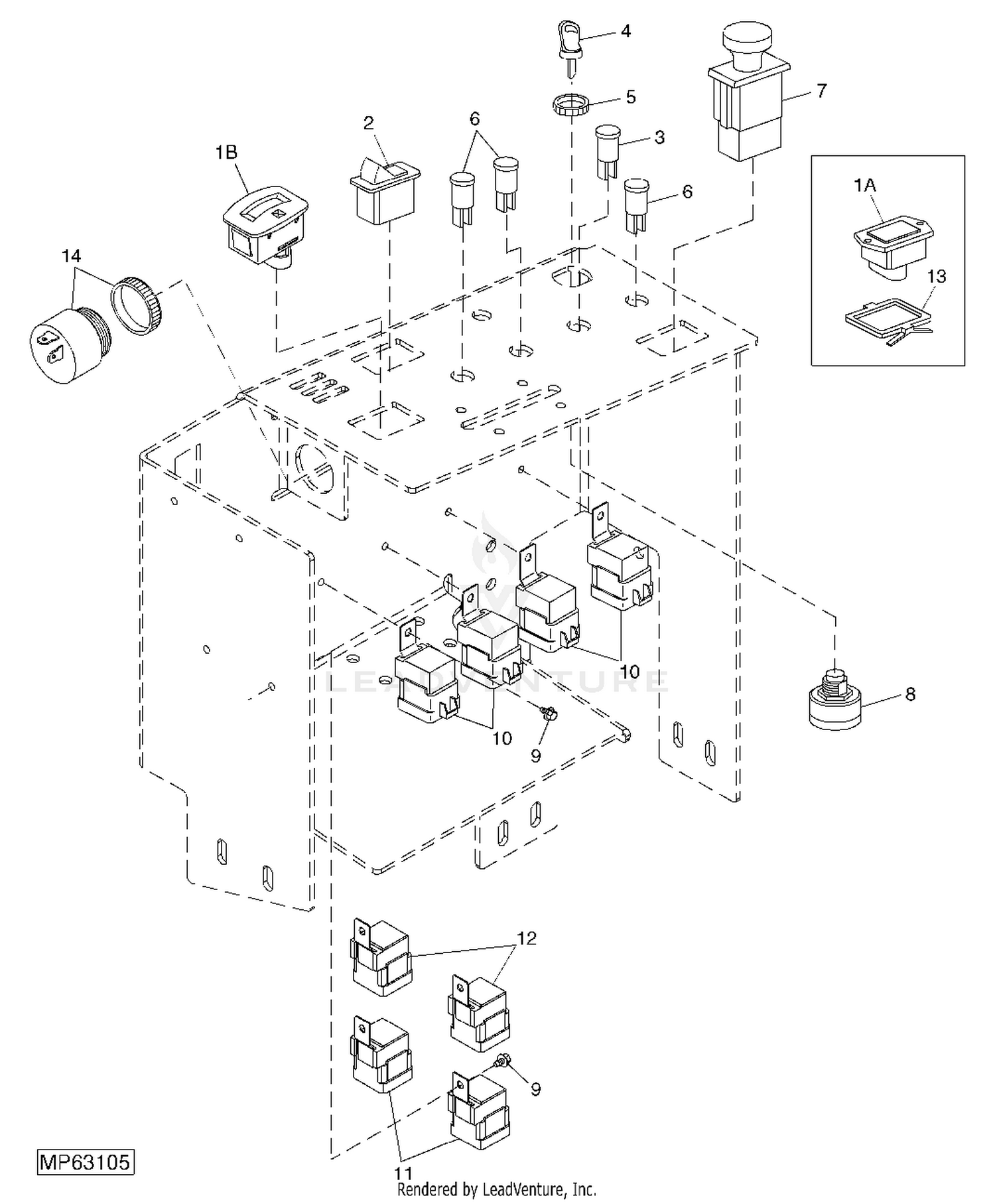 オーダー表 John Deere 797 ZTrak W/60
