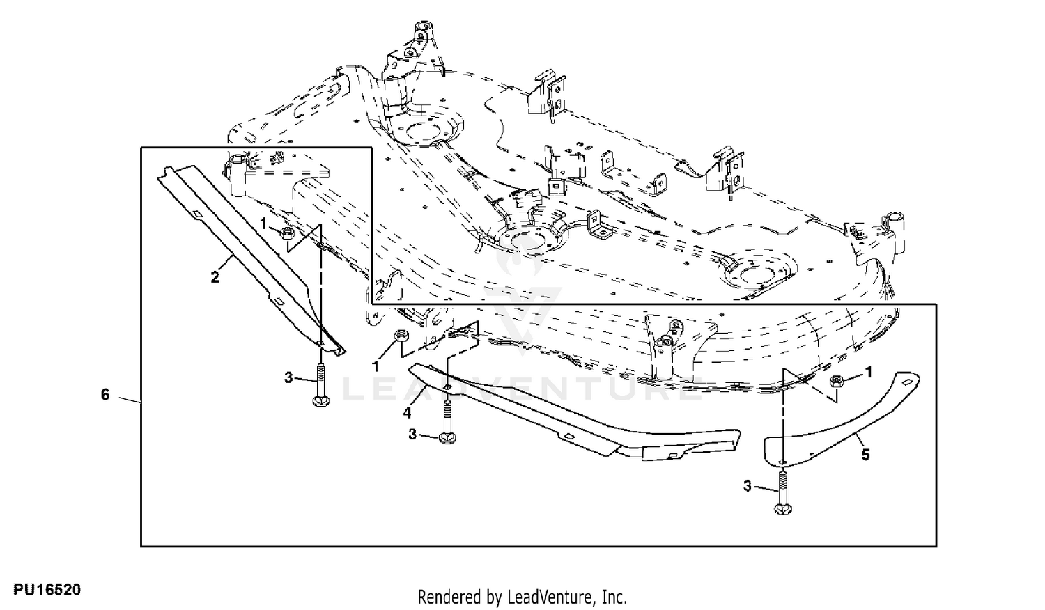 John deere z425 online deck belt