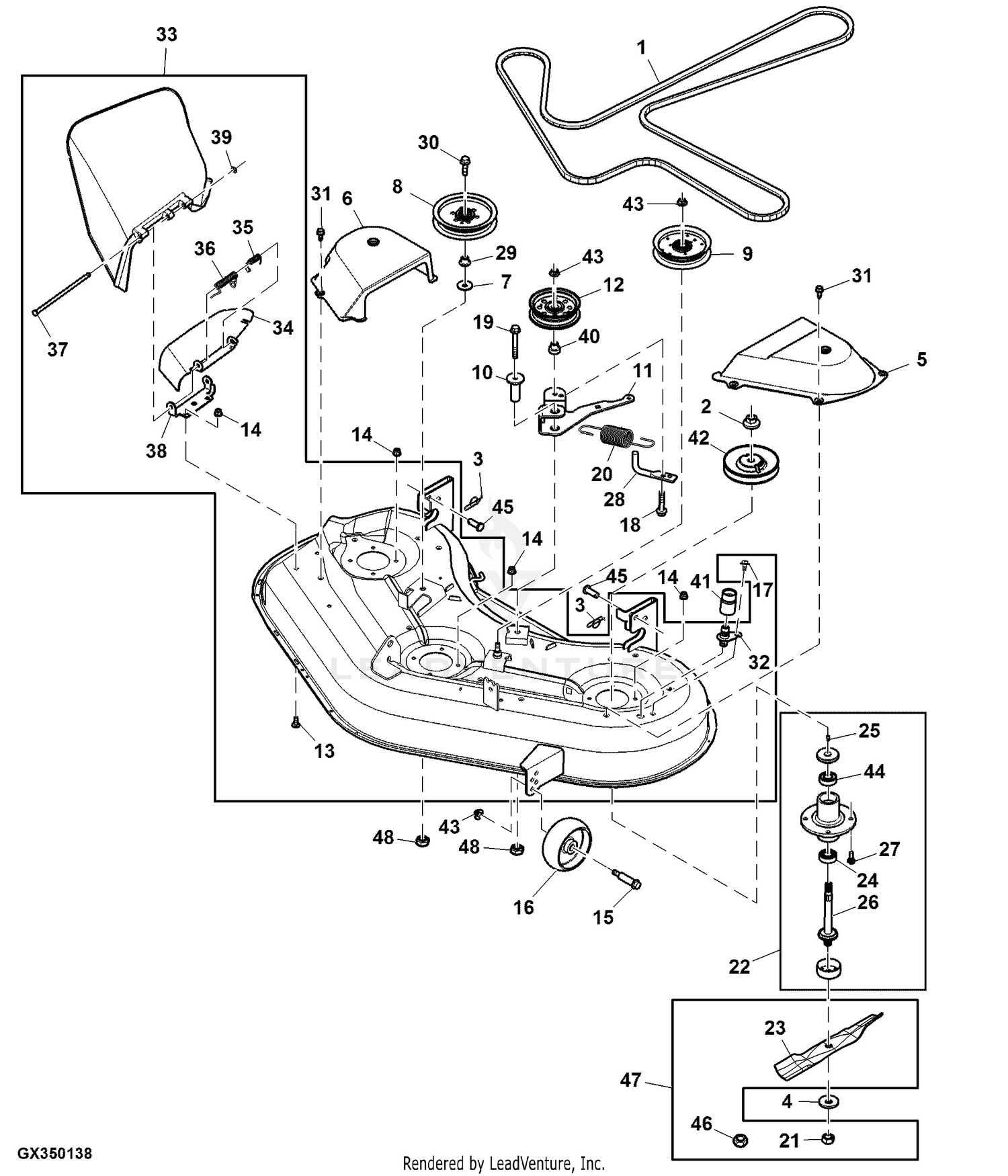 Z355e mower online