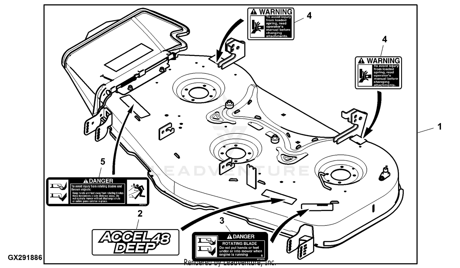 John deere 2025 z355e belt diagram