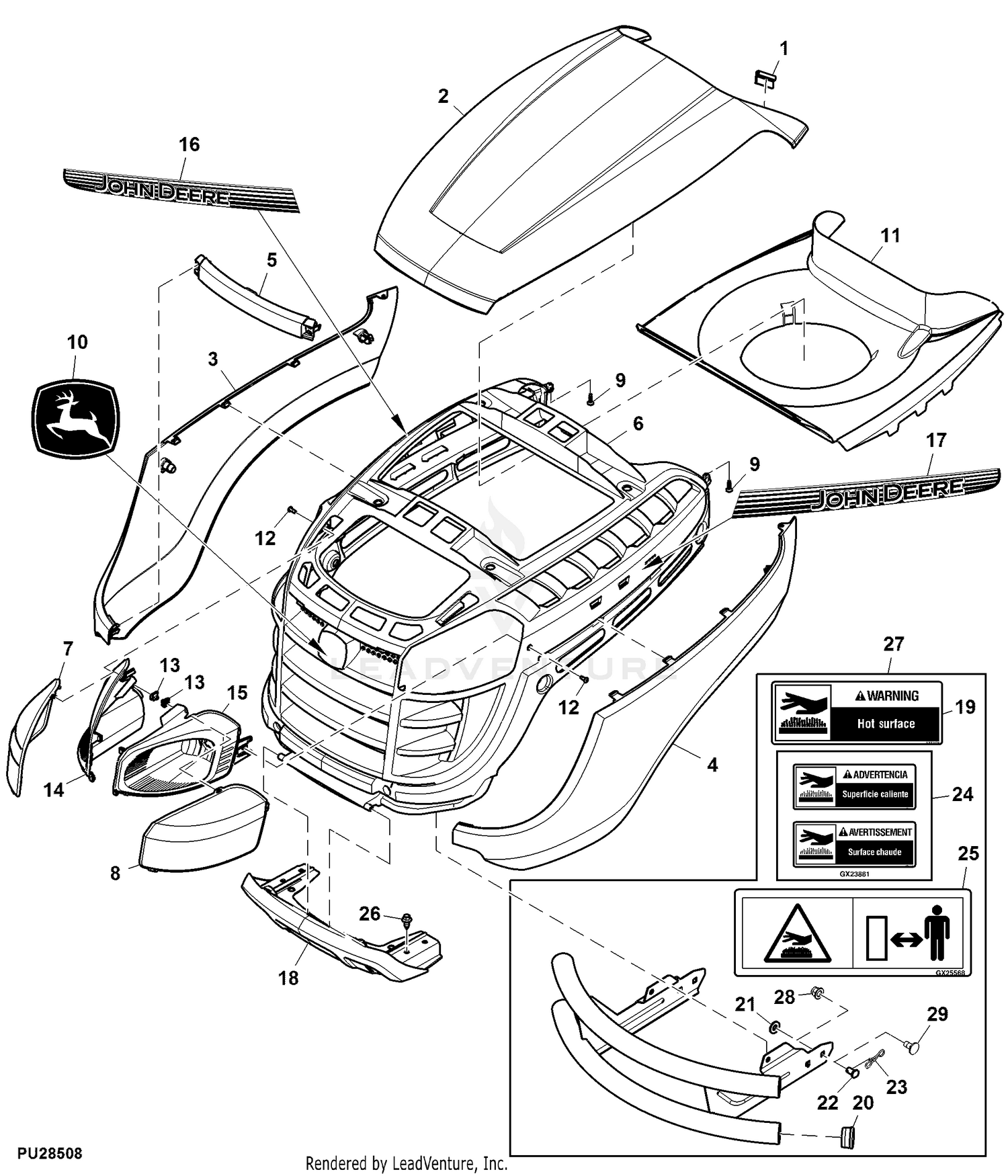 Deere e120 online