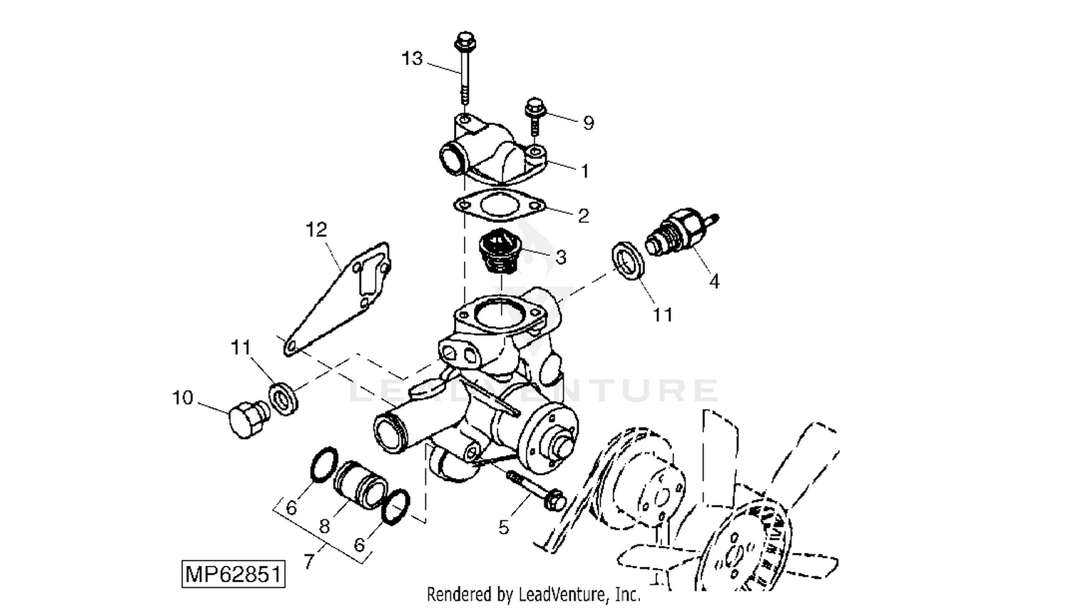 John deere 2653a engine new arrivals