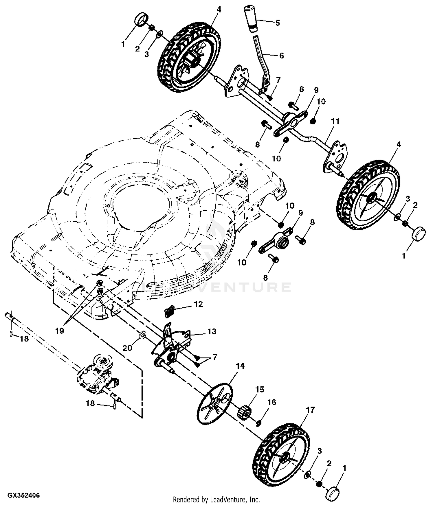 Js26 mower discount