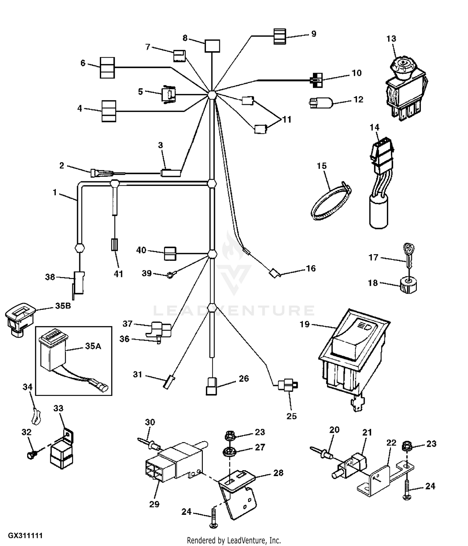 Wiring Diagram For John Deere Sabre Wiring Diagram and Schematics