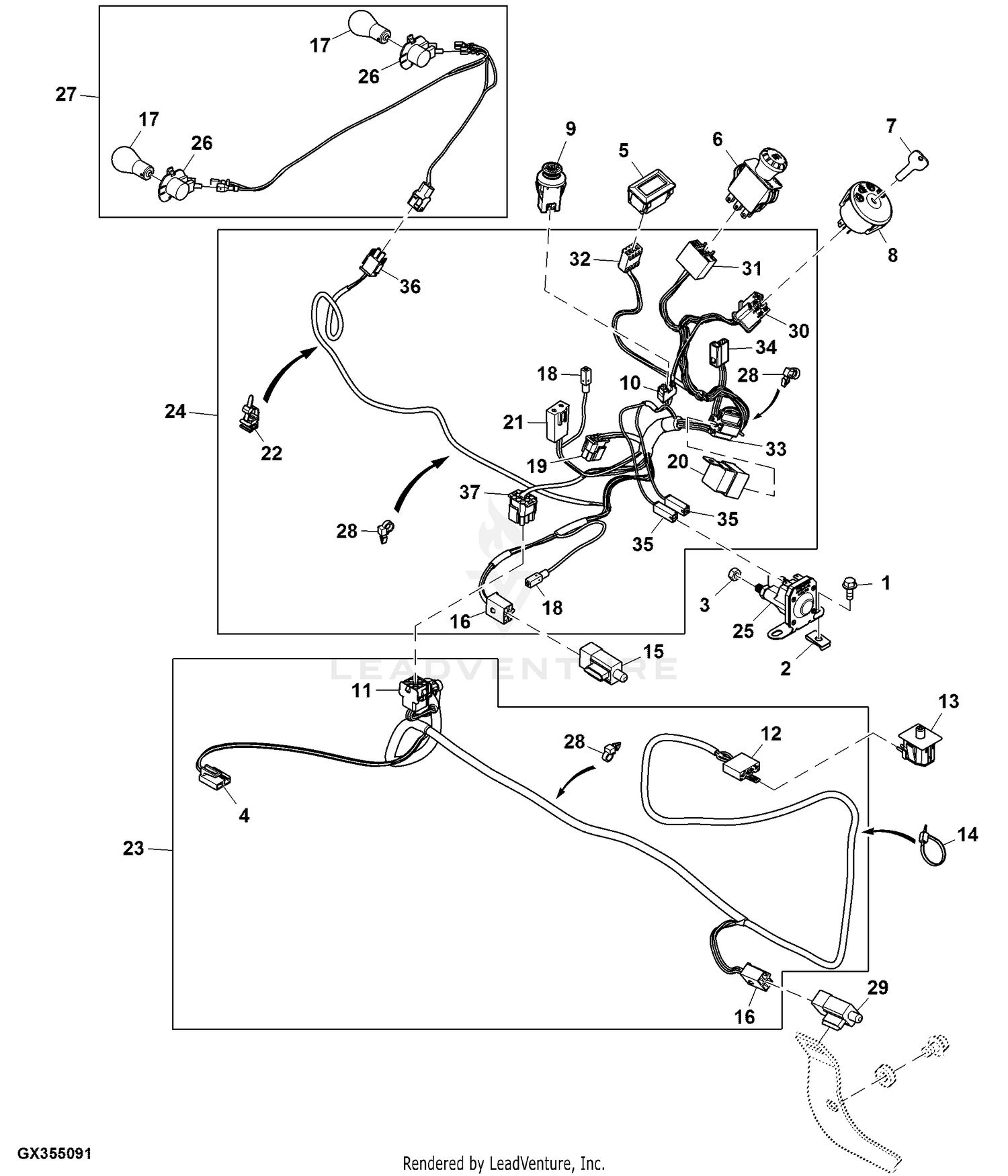 john deere 100 series wiring diagram Wiring Diagram