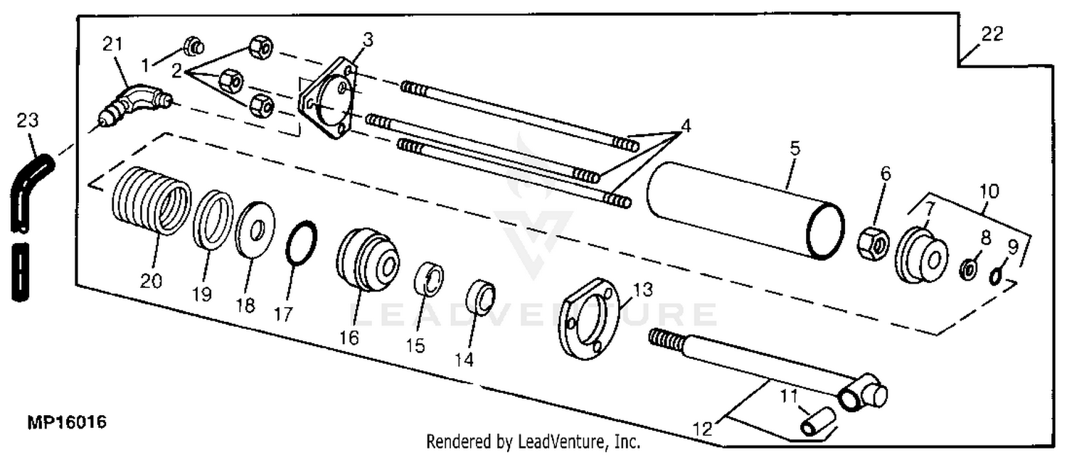 John Deere 7, 8, 8A, 8B, 10 and 10A Backhoes Parts Catalog (PC1969)