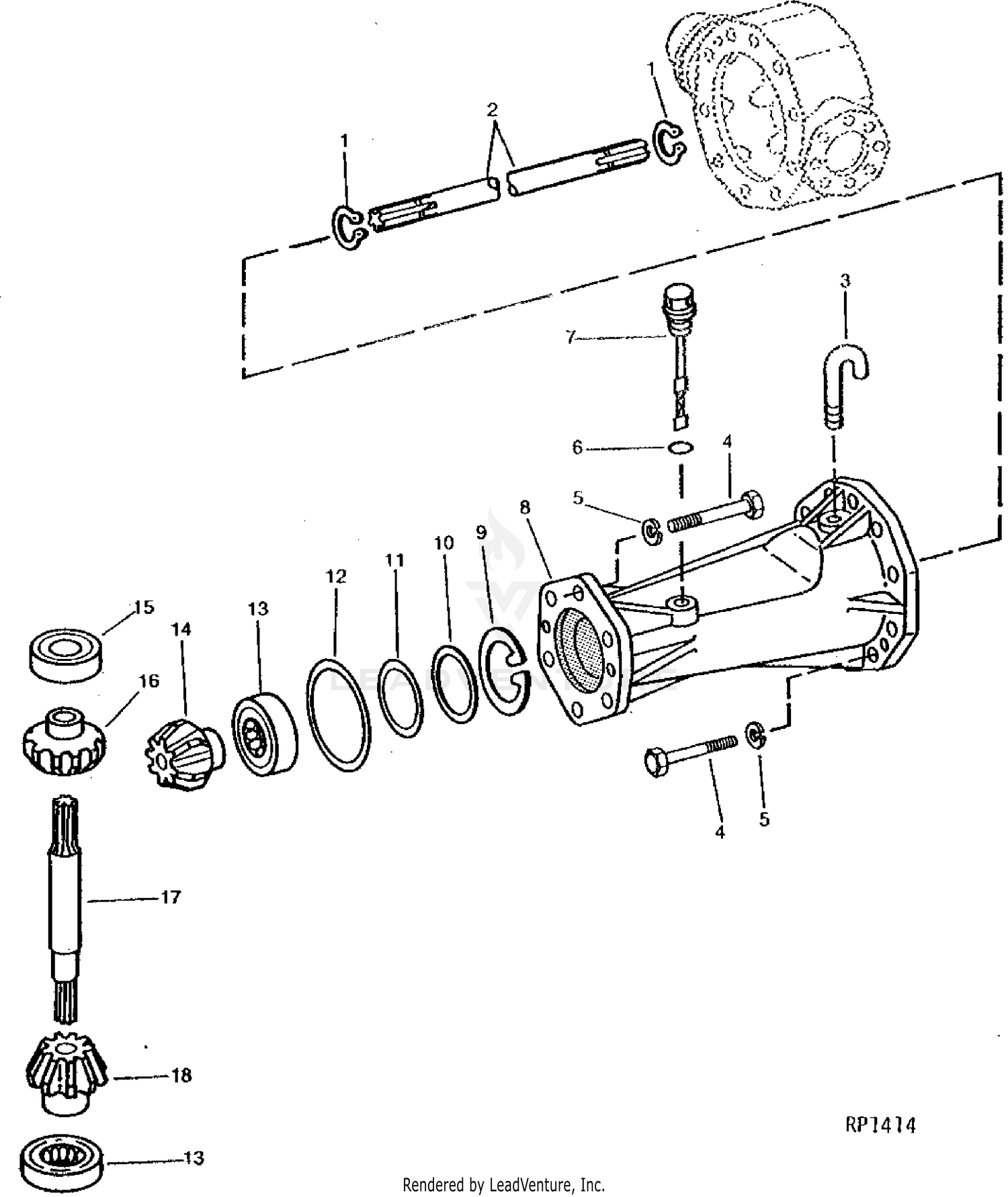 Parts Manual - 1050 fits John Deere 1050 PC1766