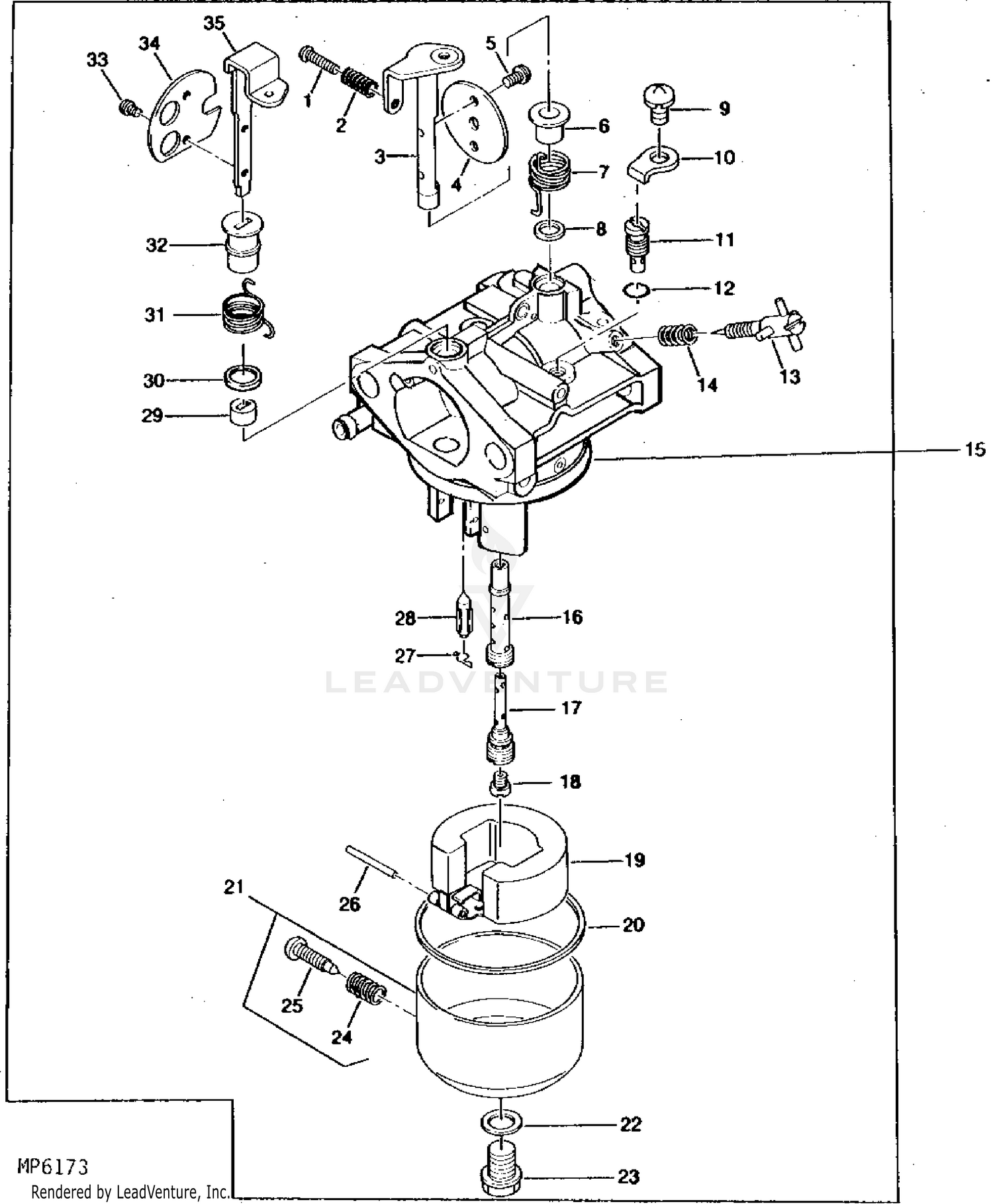 John Deere Kawasaki Repower Engines Installation Kits Pc20 Carburetor Fb460v Engine As21 Cs00 Versions 12 5 H P Vertical Manual Start And Electric Start 3a And 13a