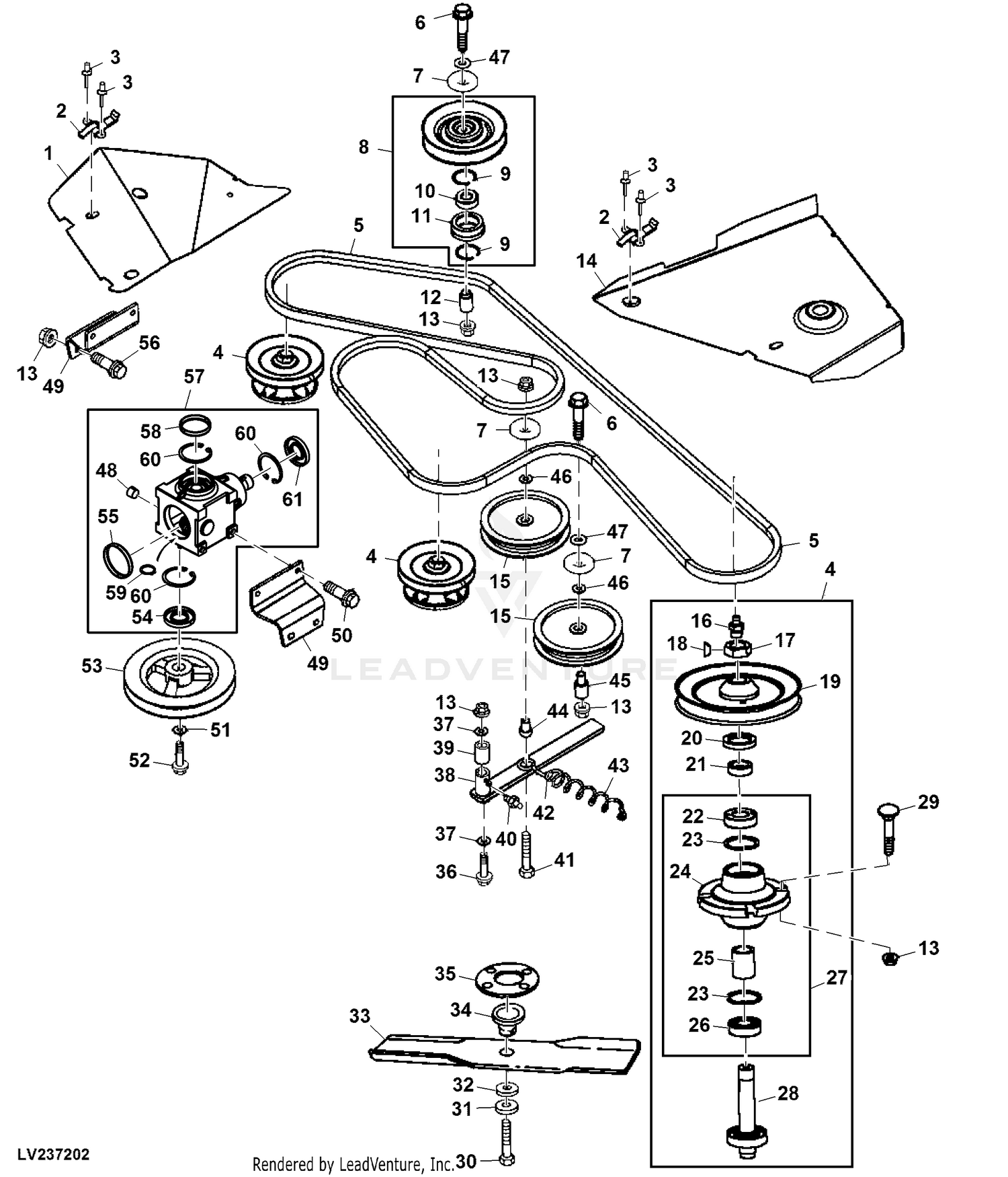 40+ john deere 62d mower deck parts diagram CarlinaKayla