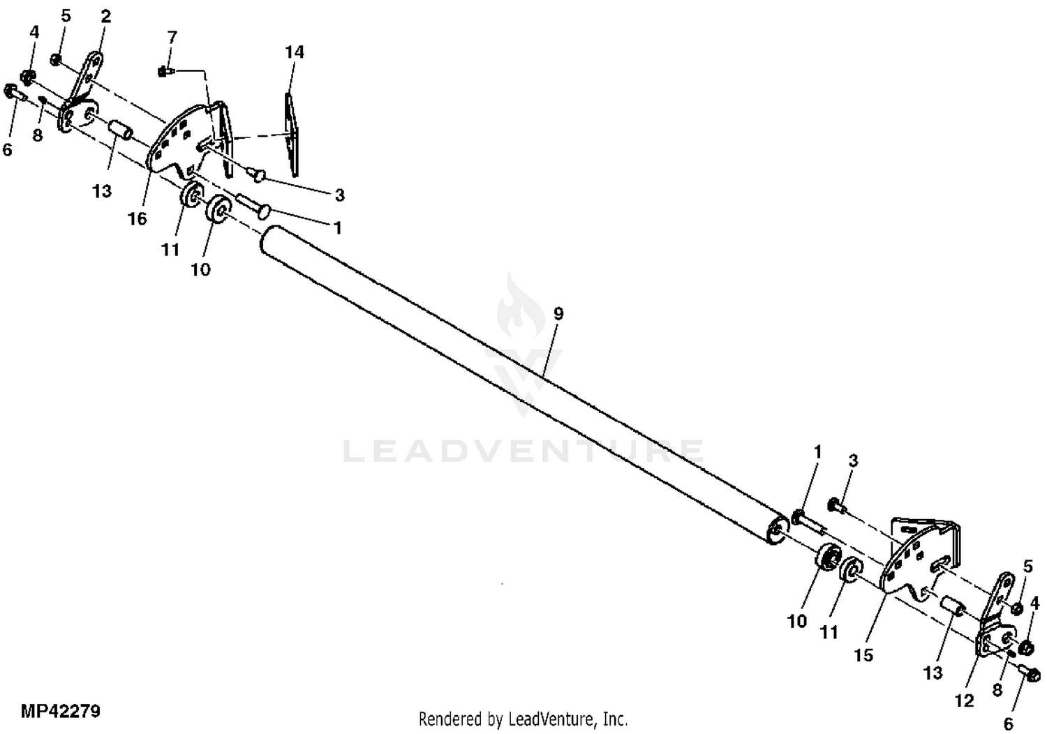 John deere 48 discount inch striping kit