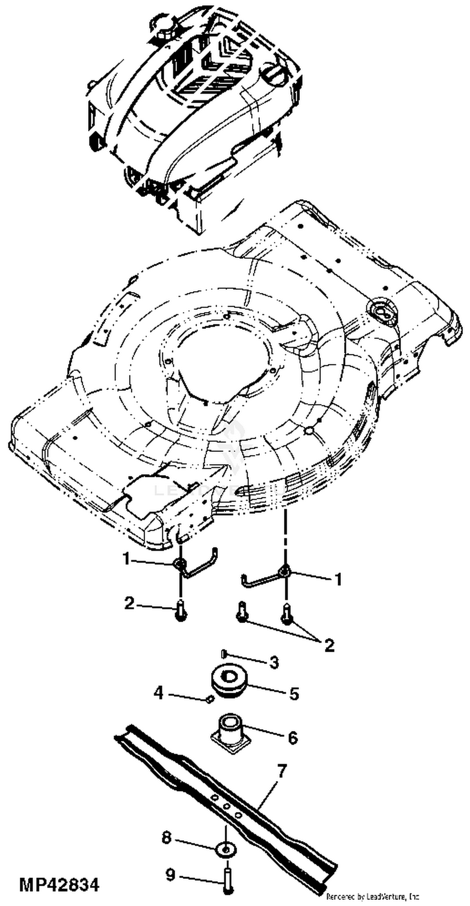 John deere store js46 parts